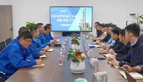 中國(guó)氯堿工業(yè)協(xié)會(huì)等領(lǐng)導(dǎo)一行蒞臨寧夏華御化工調(diào)研指導(dǎo)工作